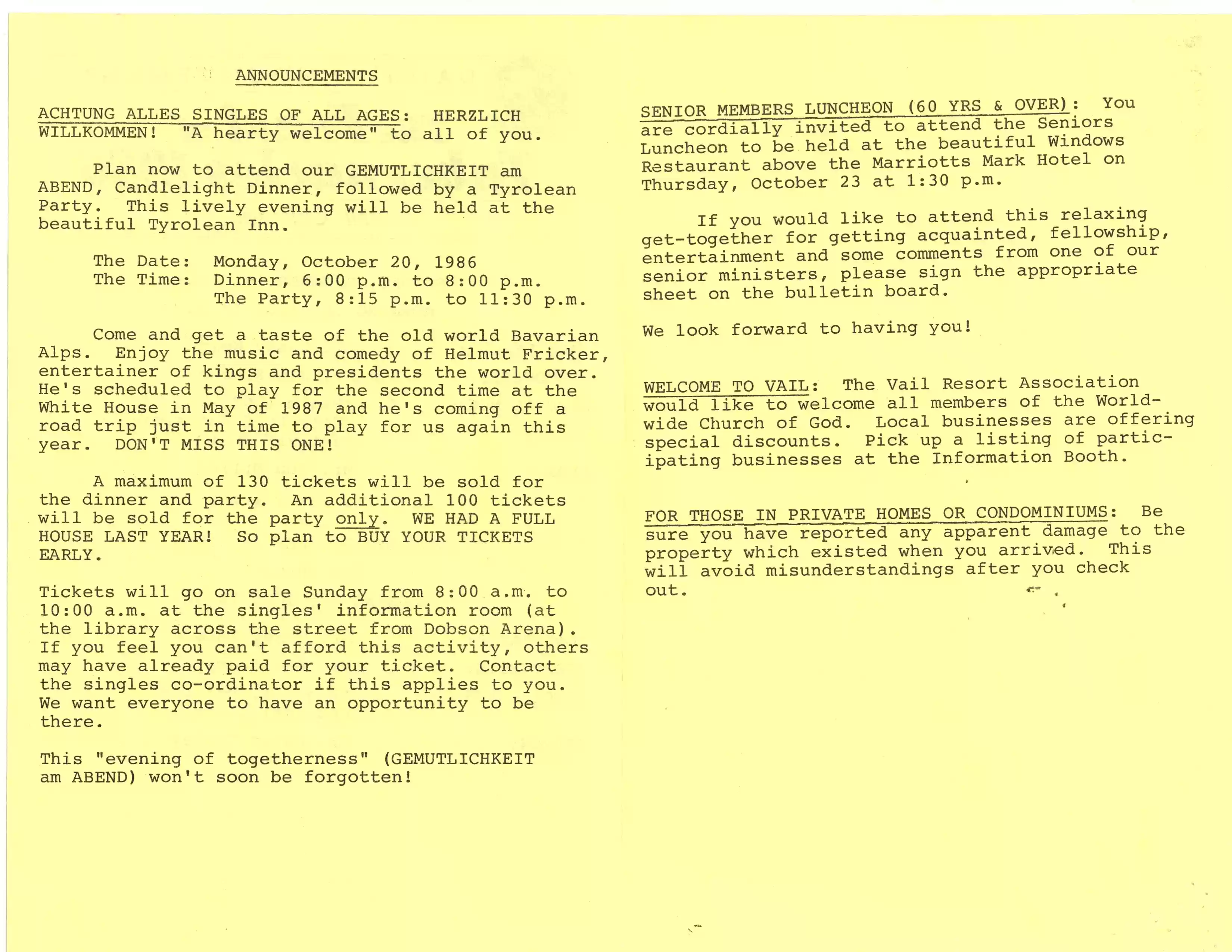FT Vail bulletin 10-19-86, pg2